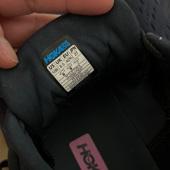 HOKA ONE ONE Clifton 8 Running Shoe Women’s 10 Navy/Teal Outerspace Atlantis - Picture 11 of 12